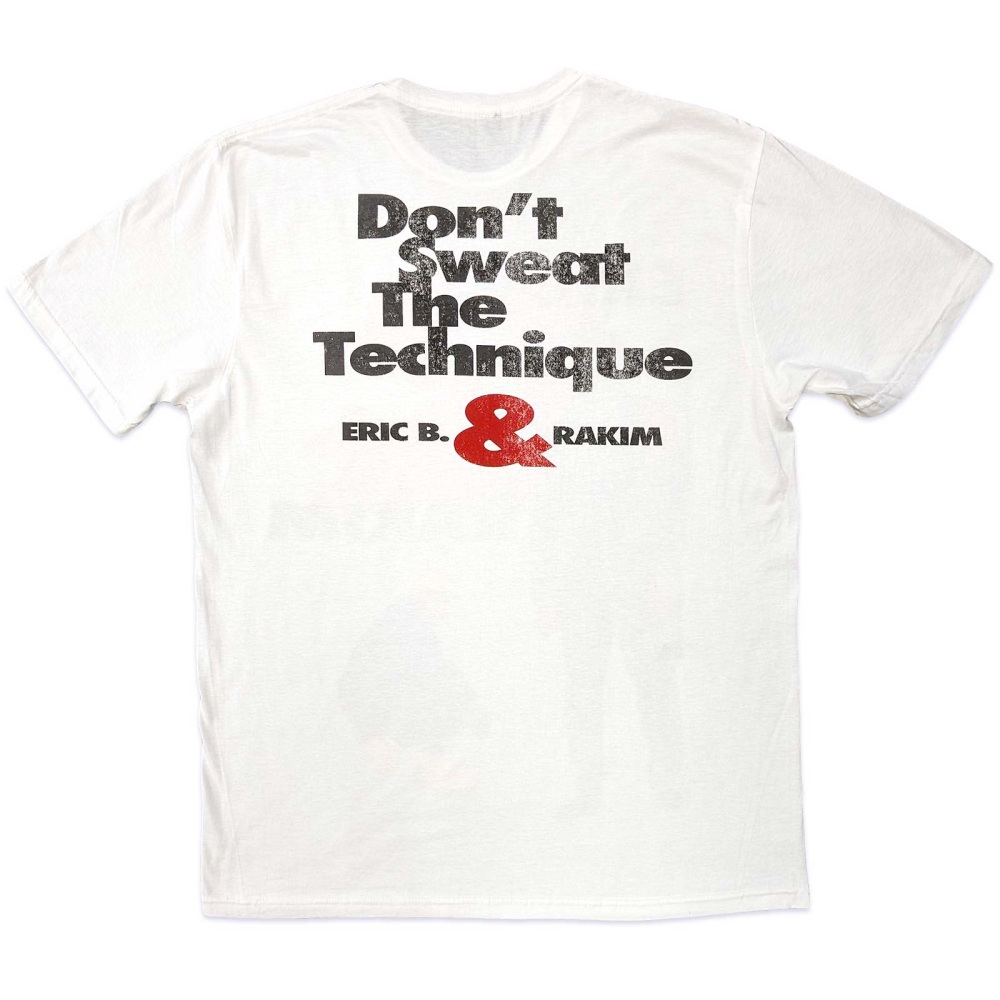 Eric B. & Rakim - Don't Sweat Heren Tshirt - Wit